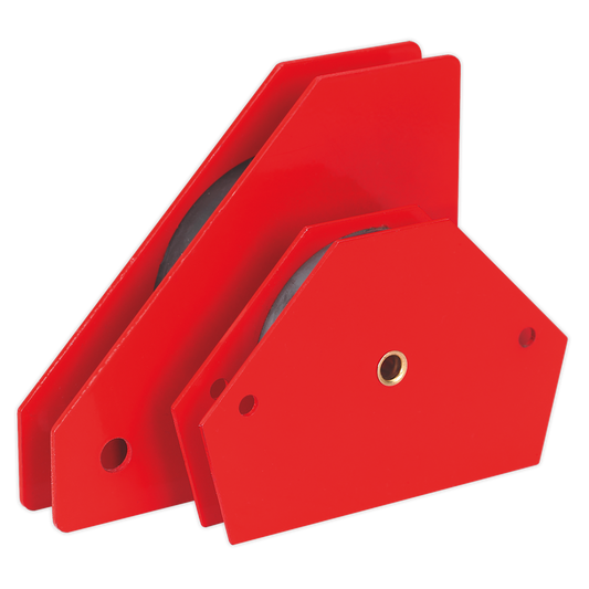 Sealey Magnetic Quick Clamp Set For Welders and Fabricators 2 Pieces MQC2