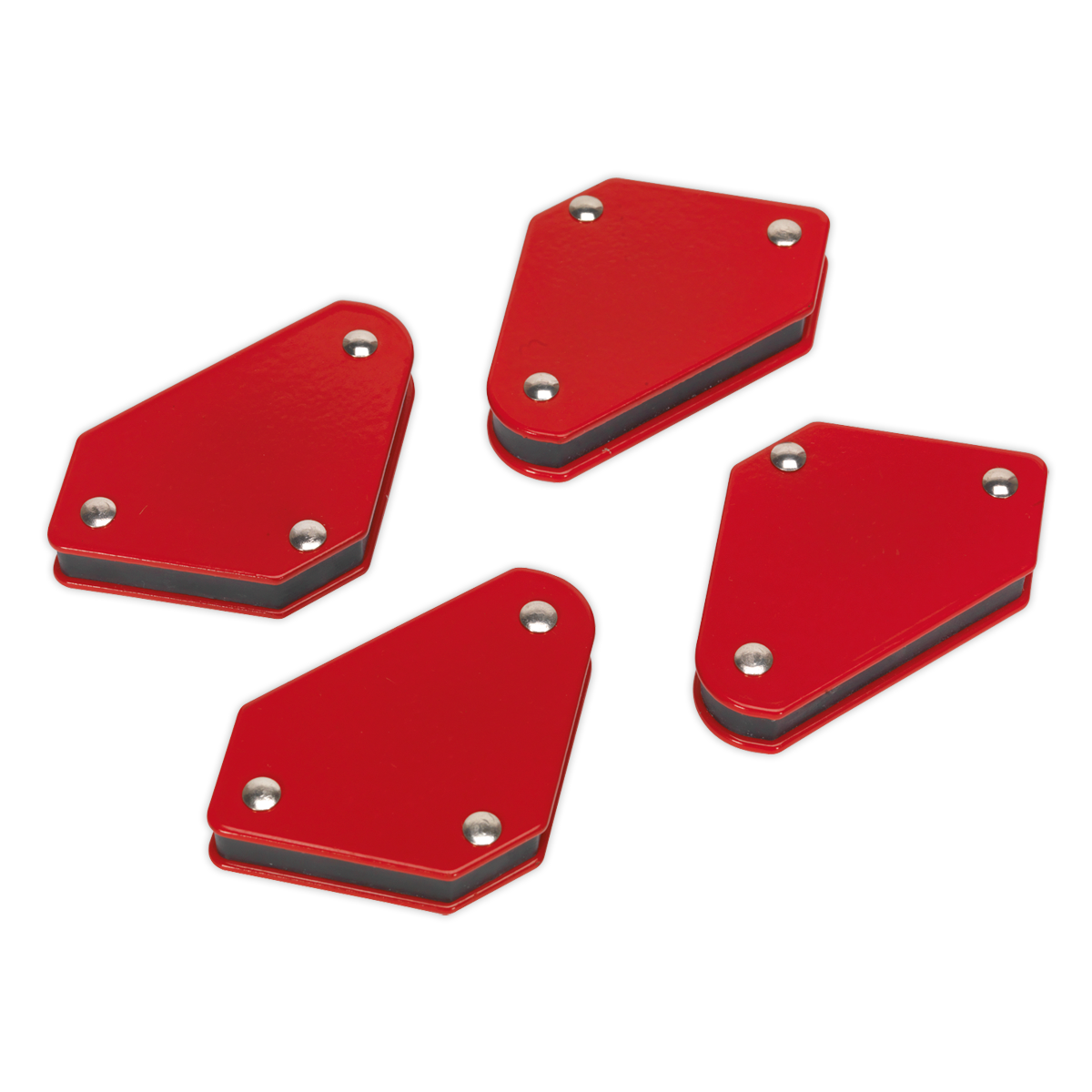 Sealey Magnetic Quick Clamp Set With Powder Coated Finish 4 Pieces MQC944
