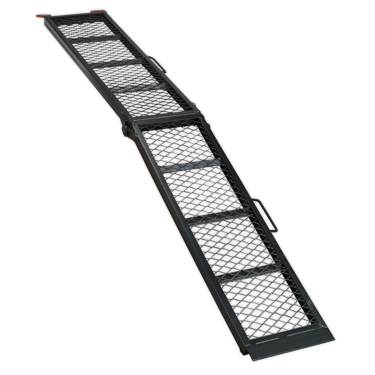 Sealey 360kg Capacity Steel Mesh Folding Loading Ramp Powder Coated Steel MR360