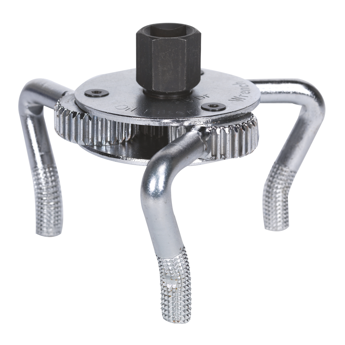 Sealey Oil Filter Claw Wrench Ø43-102mm With 3/8" & 1/2" Square Drive MS004