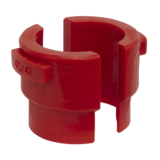 Sealey Motorcycle Fork Seal Driver Sleeve 40-41mm Split Design Red MS0551
