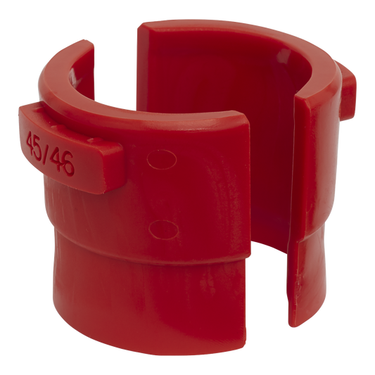 Sealey Motorcycle Fork Seal Driver Sleeve 45-46mm Split Design Red MS0581