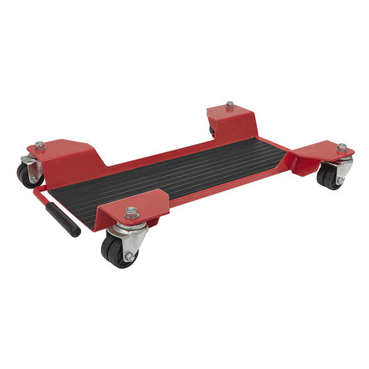 Sealey Motorcycle Centre Stand Moving Dolly With Anti-Slip Rubber Pad MS0651