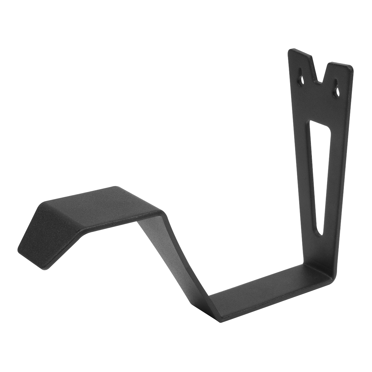 Sealey Motorcycle Helmet Hook Wall & Door Mountable Universal Black MS0811