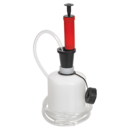 Sealey Manual Vacuum Oil & Fluid Extractor With 2 Suction Probes 1.6L MS155