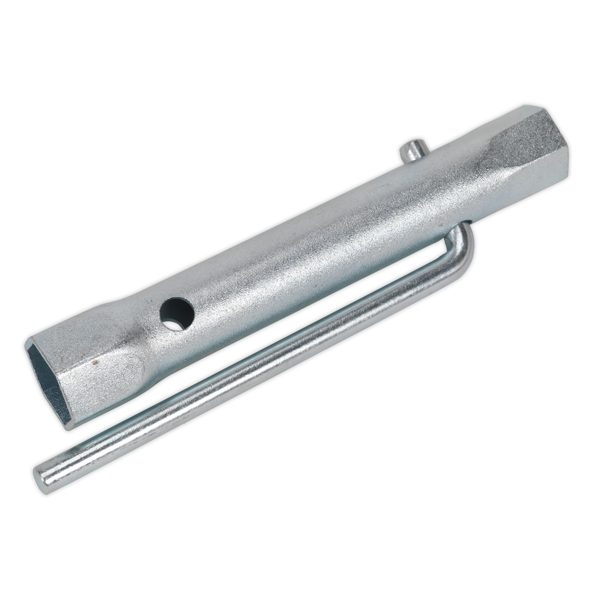 Sealey Double End Long Reach Spark Plug Box Spanner 17/21mm With L-Brace MS158