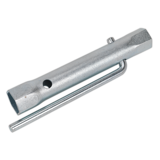 Sealey Double End Long Reach Spark Plug Box Spanner 17/21mm With L-Brace MS158