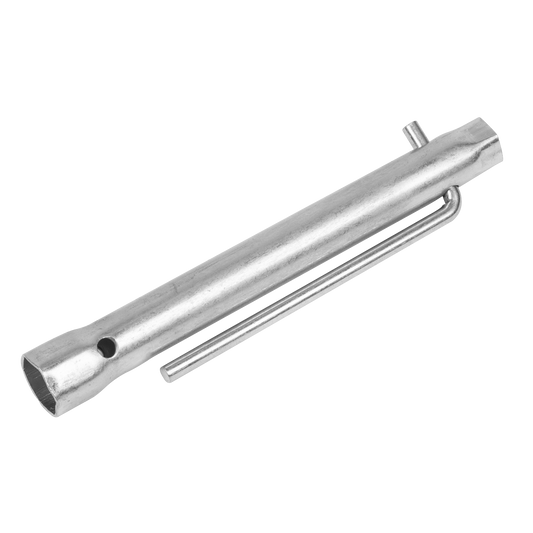 Sealey Double End Long Reach Spark Plug Box Spanner With L-Bar 14/16mm MS160