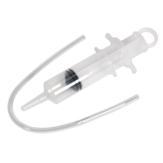 Sealey Oil & Fluid Inspection Syringe With Synthetic Rubber Seal 70ml MS166