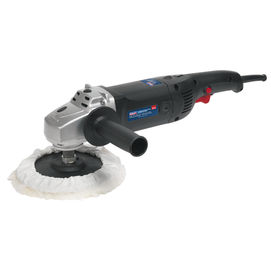 Sealey Ø170mm Variable Speed Sander/Polisher With Side Handle 1300W MS900PS