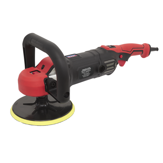 Sealey Ø180mm Variable Speed Sander/Polisher With Spindle Lock 1400W MS925PS