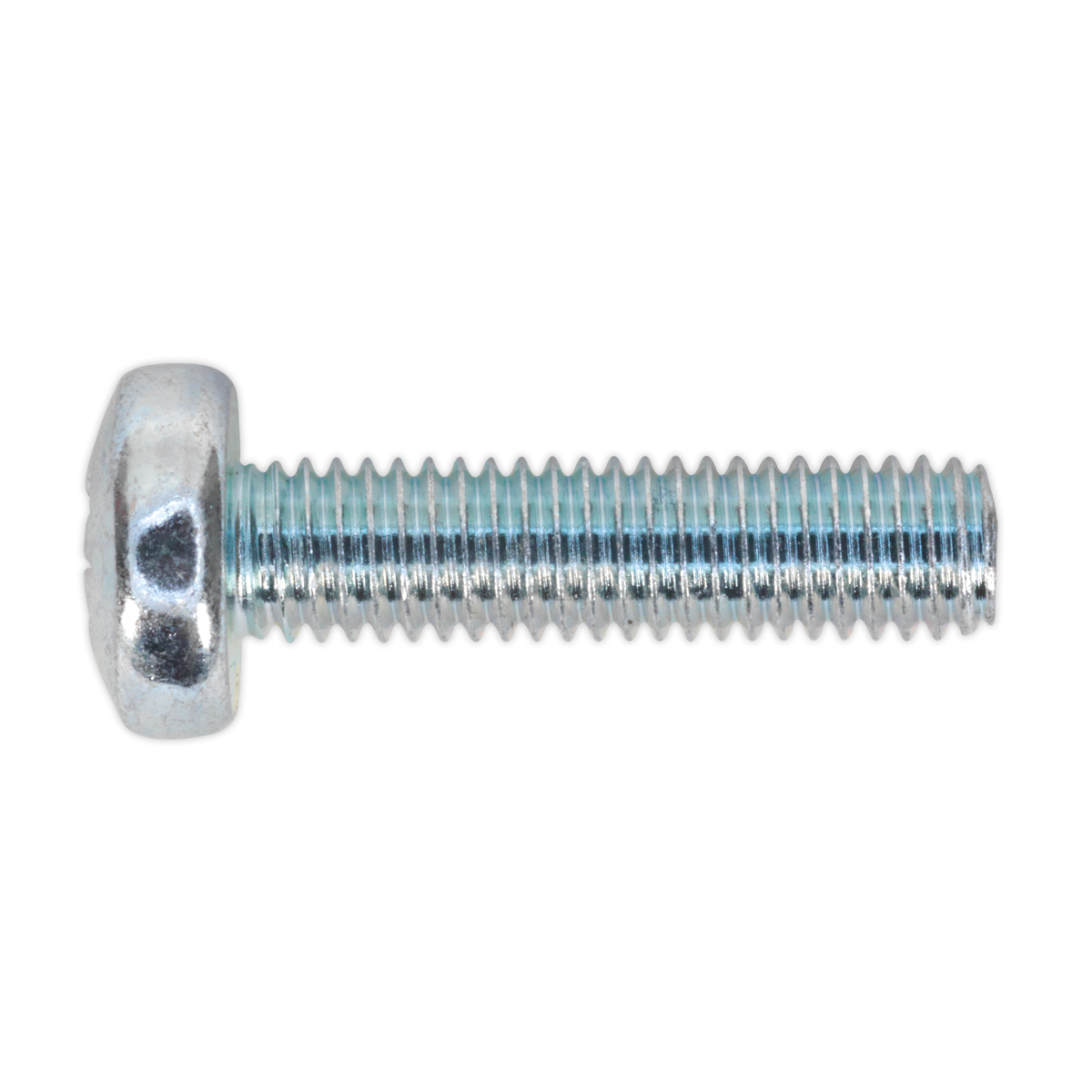Sealey Machine Screw M5 x 20mm Pan Head Pozi Zinc DIN 7985Z Pack of 100 MSP520