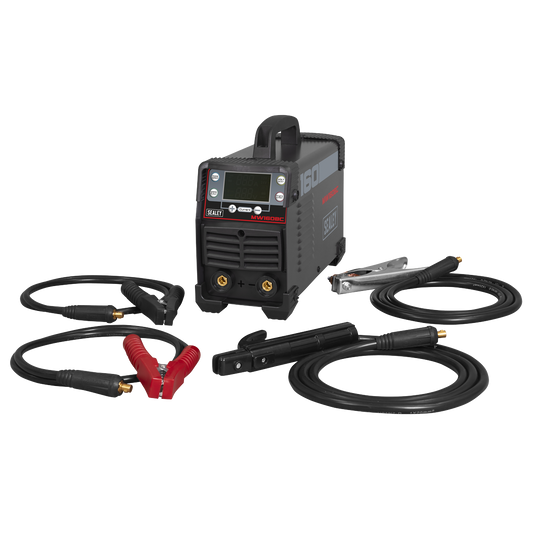 Sealey MMA Inverter Welder & Battery Charger/Starter LED Display 200A MW160BC