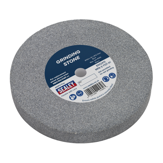 Sealey Ø150mm A60P Fine Grinding Stone For Bench Grinder - Grey NBG150/GWF