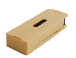 LASER 0973 Folding 10-Piece Utility Knife Blade Set Dispenser For Trim Knives