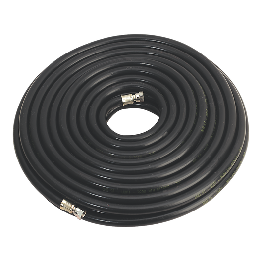 Sealey Air Hose 30m x Ø10mm With 1/4" BSP Swivel Unions Heavy Duty AH30RX/38