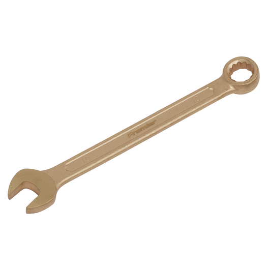 Sealey Combination Spanner Beryllium Copper 10mm Non-Sparking Hand Tool NS003