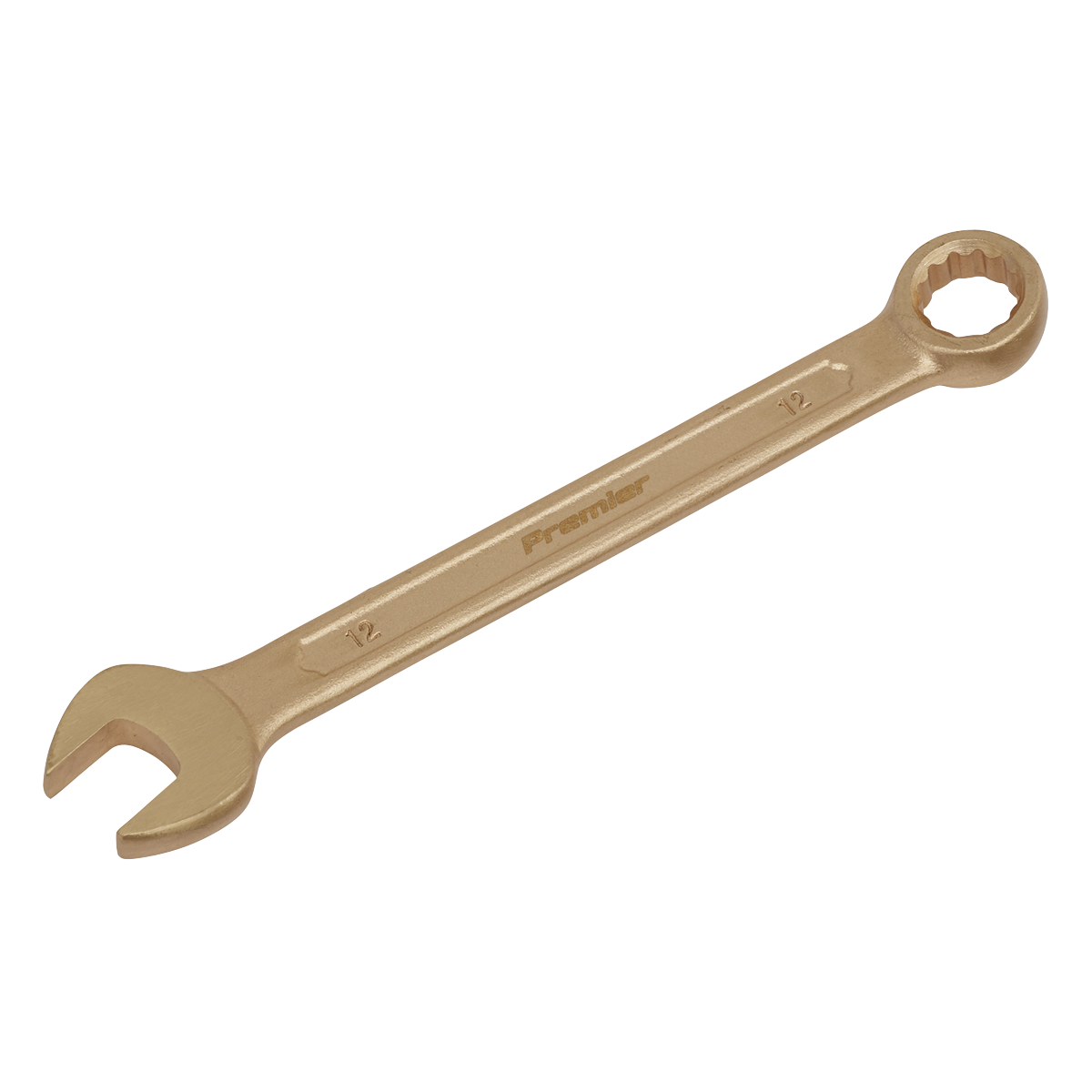 Sealey Combination Spanner Beryllium Copper 12mm Non-Sparking Hand Tool NS004