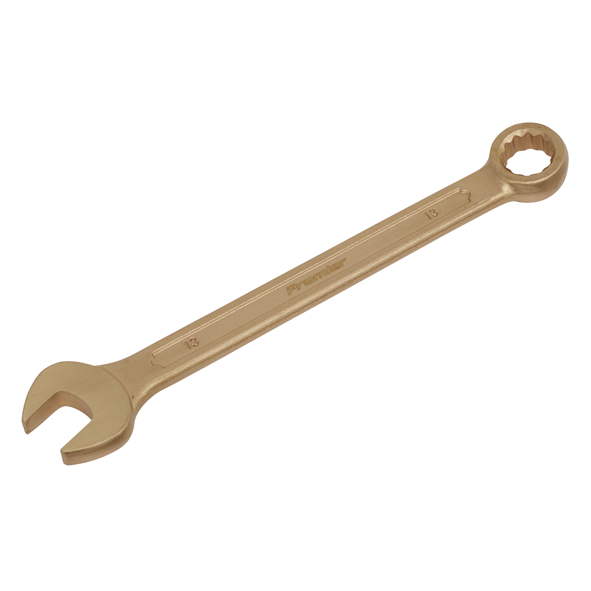 Sealey Combination Spanner Beryllium Copper 13mm Non-Sparking Hand Tool NS005