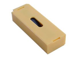 LASER 0973 Folding 10-Piece Utility Knife Blade Set Dispenser For Trim Knives