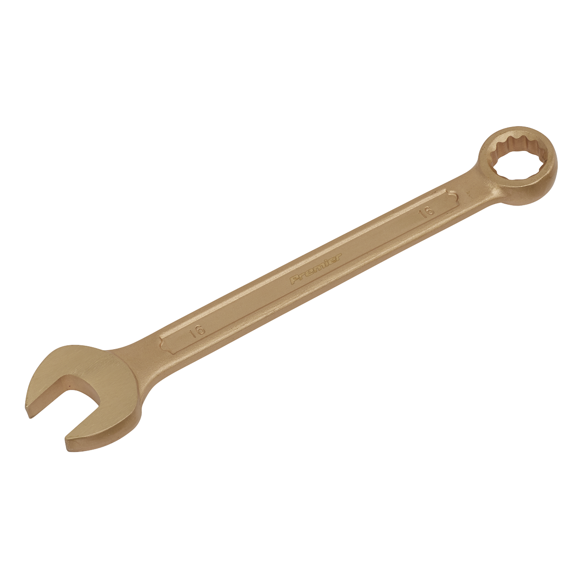Sealey Combination Spanner Beryllium Copper 16mm Non-Sparking Hand Tool NS007