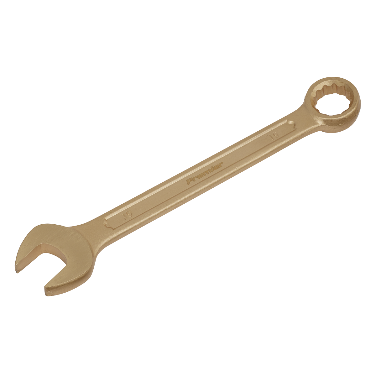 Sealey Combination Spanner Beryllium Copper 19mm Non-Sparking Hand Tool NS009