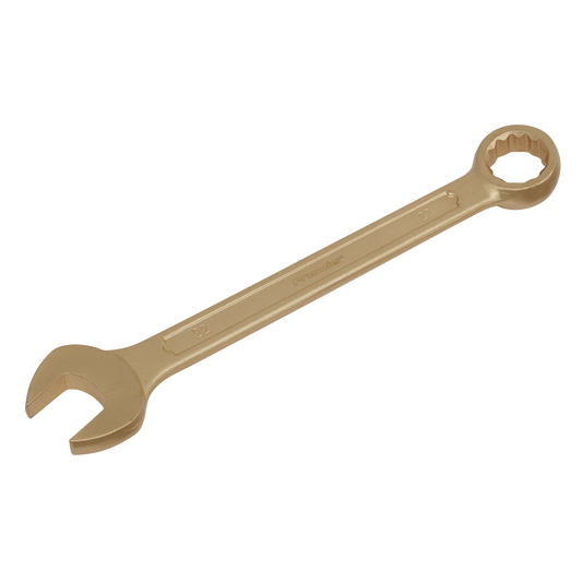 Sealey Combination Spanner Beryllium Copper 22mm Non-Sparking Hand Tool NS010