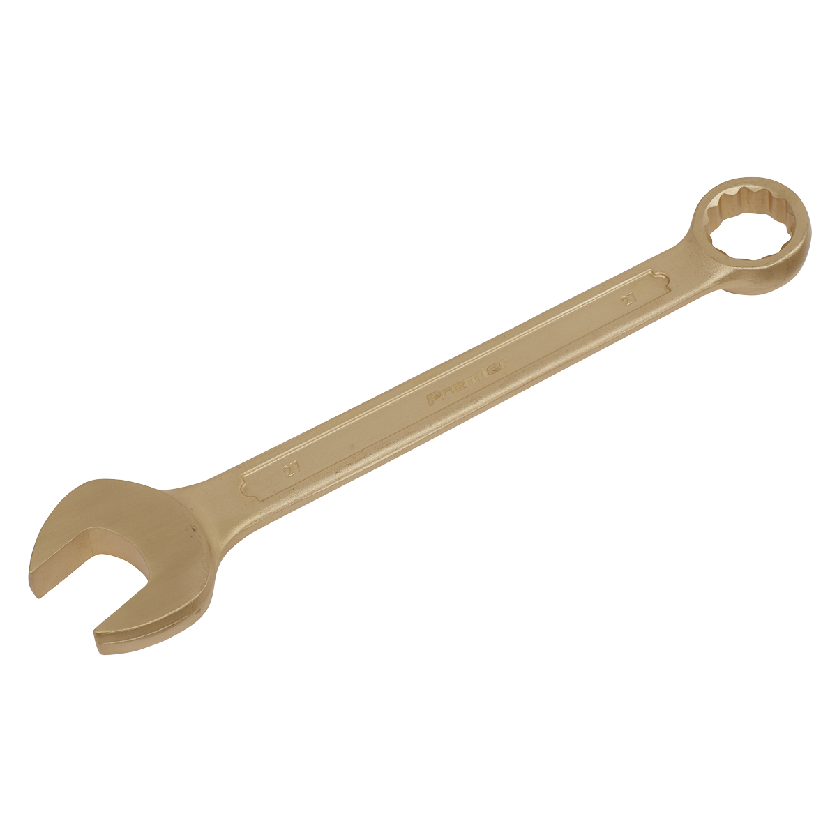 Sealey Combination Spanner Beryllium Copper 27mm Non-Sparking Hand Tool NS012