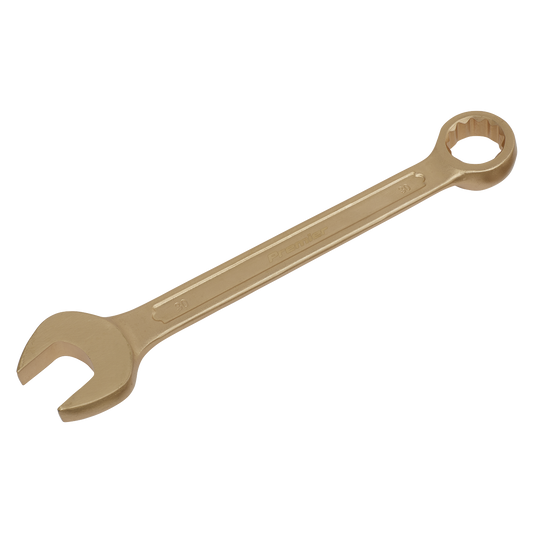 Sealey Combination Spanner Beryllium Copper 30mm Non-Sparking Hand Tool NS013