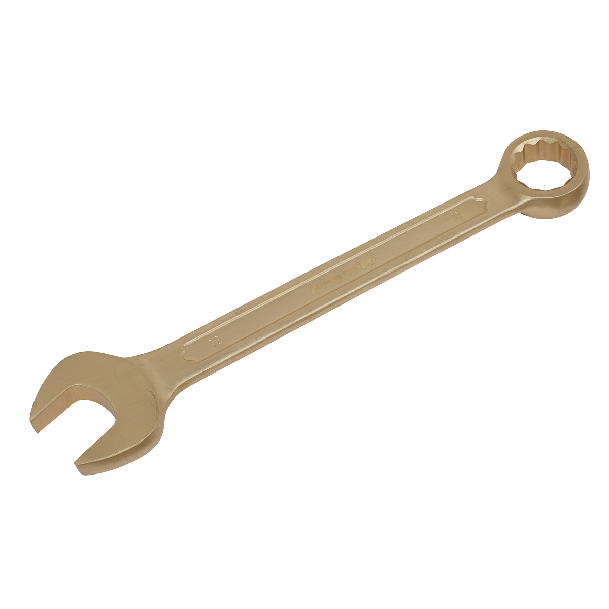 Sealey Combination Spanner Beryllium Copper 32mm Non-Sparking Hand Tool NS014