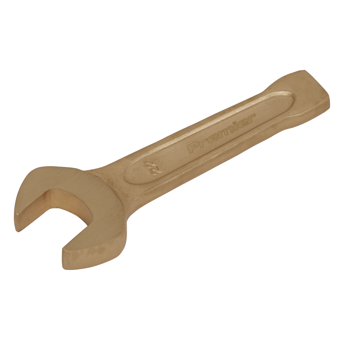 Sealey Slogging Spanner Open End 22mm Non-Sparking Beryllium Copper Tool NS017