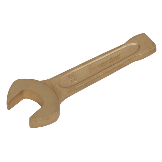 Sealey Slogging Spanner Open End 22mm Non-Sparking Beryllium Copper Tool NS017