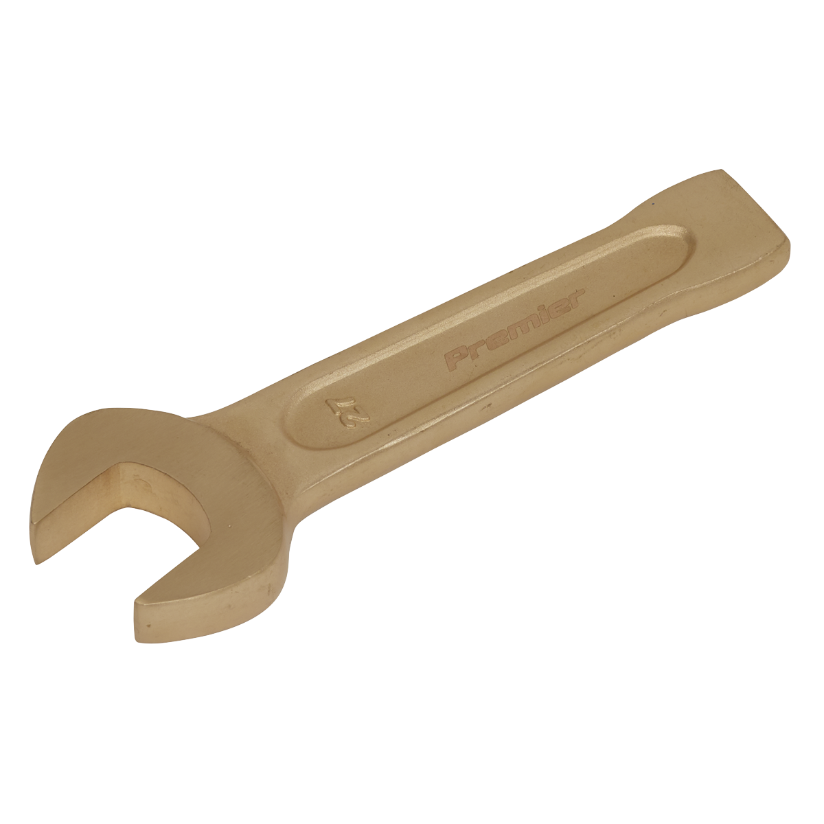 Sealey Slogging Spanner Open End 27mm Non-Sparking Beryllium Copper Tool NS019
