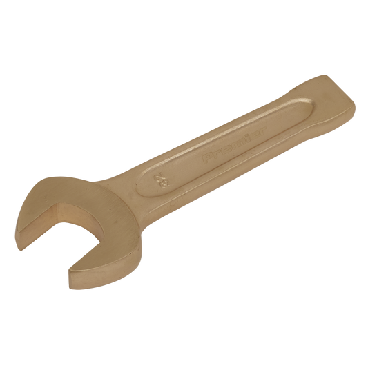 Sealey Slogging Spanner Open End 32mm Non-Sparking Beryllium Copper Tool NS021