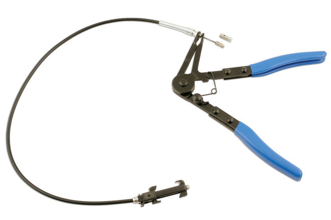LASER 5563 Hose Clip Pliers Long Reach For R Type Clic-R Clips Steel Tool