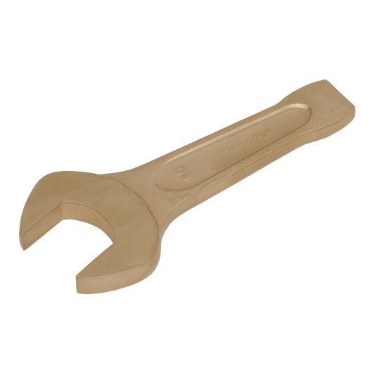 Sealey Slogging Spanner Open End 50mm Non-Sparking Beryllium Copper Tool NS025