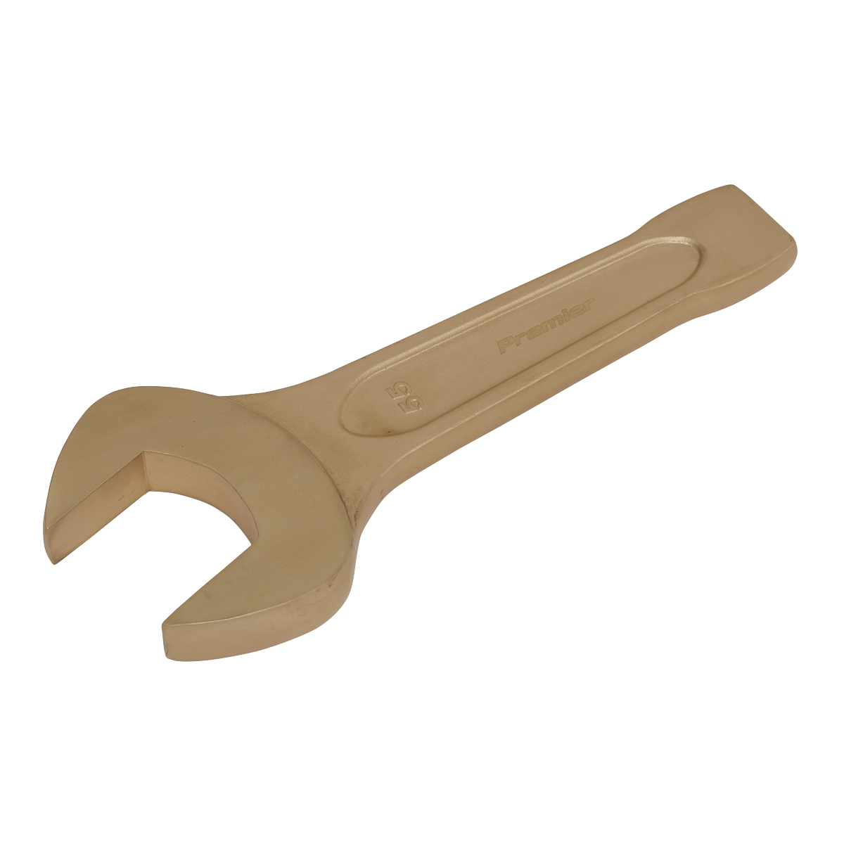 Sealey Slogging Spanner Open End 55mm Non-Sparking Beryllium Copper Tool NS026