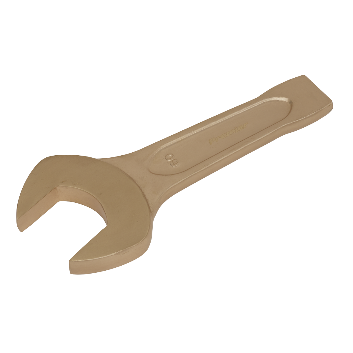 Sealey Slogging Spanner Open End 60mm Non-Sparking Beryllium Copper Tool NS027