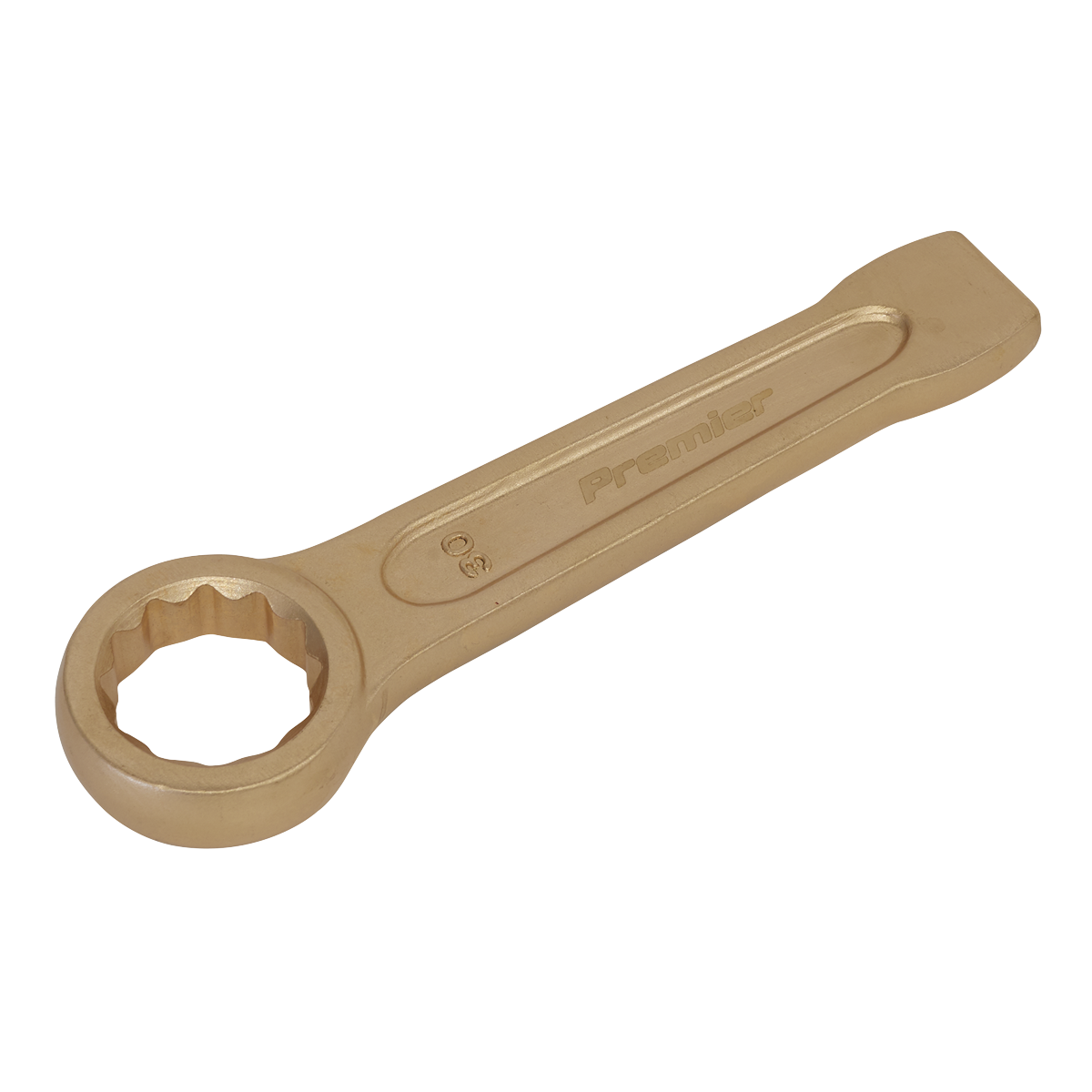 Sealey 30mm Ring End Slogging Spanner Beryllium Copper - Non-Sparking NS031