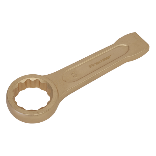 Sealey Slogging Spanner Ring End 46mm Non-Sparking Beryllium Copper Tool NS035