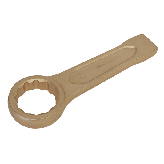 Sealey Slogging Spanner Ring End 55mm Non-Sparking Beryllium Copper Tool NS037