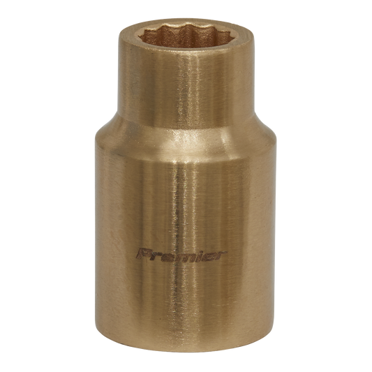 Sealey Socket 11mm 1/2" Square Drive Non-Sparking WallDrive 12 Point NS044