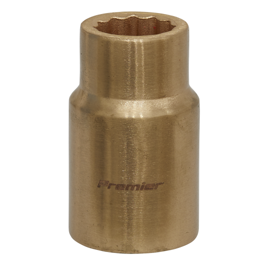 Sealey Socket 13mm 1/2" Square Drive Non-Sparking WallDrive 12 Point NS046