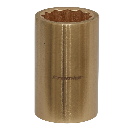 Sealey Socket 17mm 1/2" Square Drive Non-Sparking WallDrive 12 Point NS050