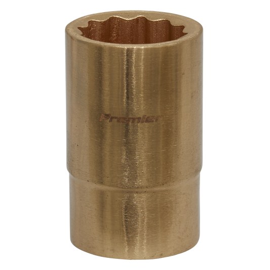 Sealey Socket 18mm 1/2" Square Drive Non-Sparking WallDrive 12 Point NS051