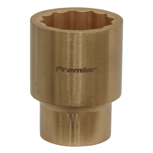 Sealey Socket 23mm 1/2" Square Drive Non-Sparking WallDrive 12 Point NS056