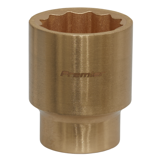 Sealey Socket 28mm 1/2" Square Drive Non-Sparking WallDrive 12 Point NS060