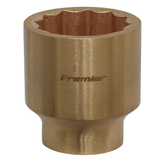 Sealey Socket 30mm 1/2" Square Drive Non-Sparking WallDrive 12 Point NS061