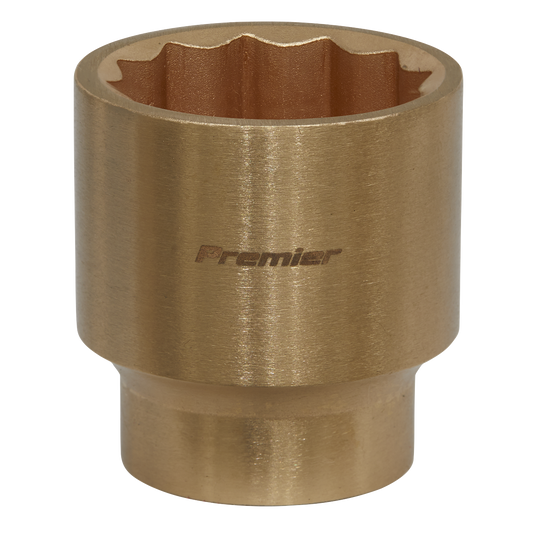 Sealey Socket 32mm 1/2" Square Drive Non-Sparking WallDrive 12 Point NS062