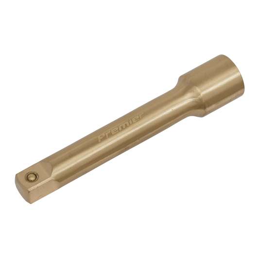 Sealey Extension Bar 1/2" Square Drive 125mm Non-Sparking Beryllium Copper NS063